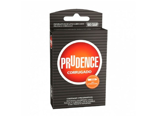 PRESERVATIVO PRUDENCE CORRUGADO X3