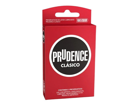 PRESERVATIVO PRUDENCE CLASICO X3