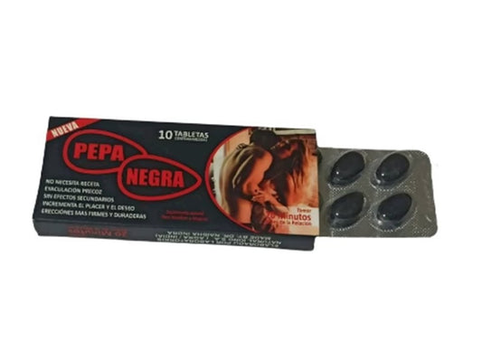 PASTILLAS PEPA NEGRA
