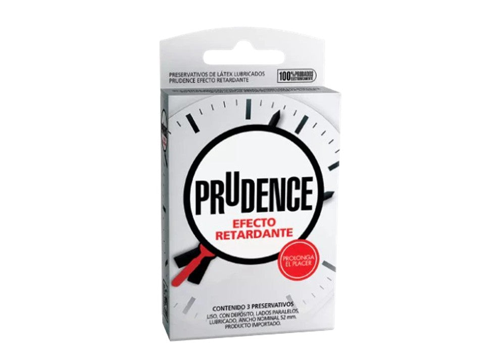 PRESERVATIVO PRUDENCE EFECTO RETARDANTE x3