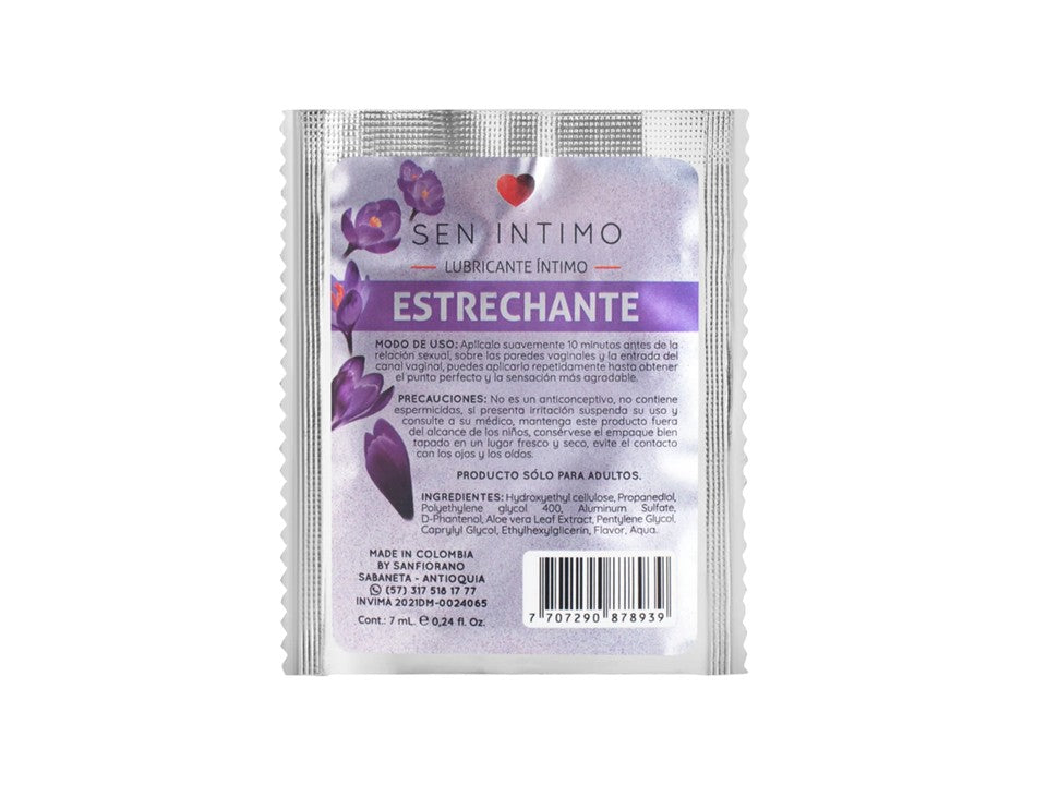 LUBRICANTE INTIMO ESTRECHANTE