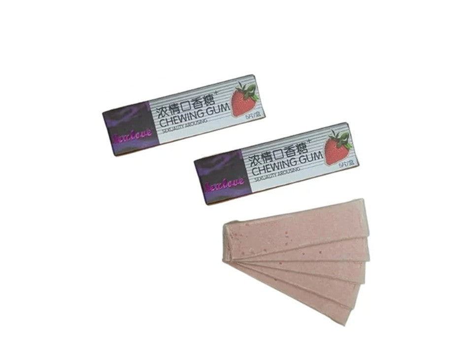Chicles Excitantes Sex Love Cajita trae 5 chicles
