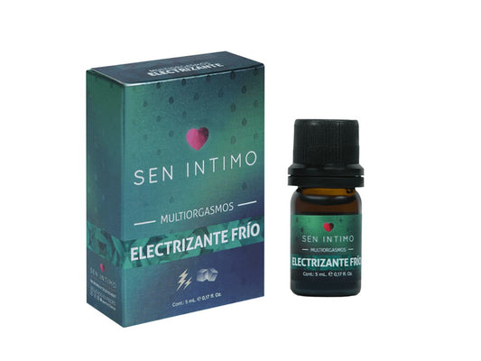 Lubricante sen intimo multiorgasmos electrizante frío 5 ml