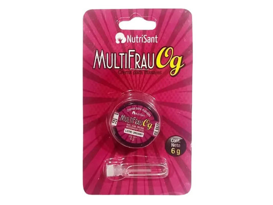 GEL MULTIORGÁSMICO MULTIFRAU OG + FEROMONAS CONTENIDO X5GR