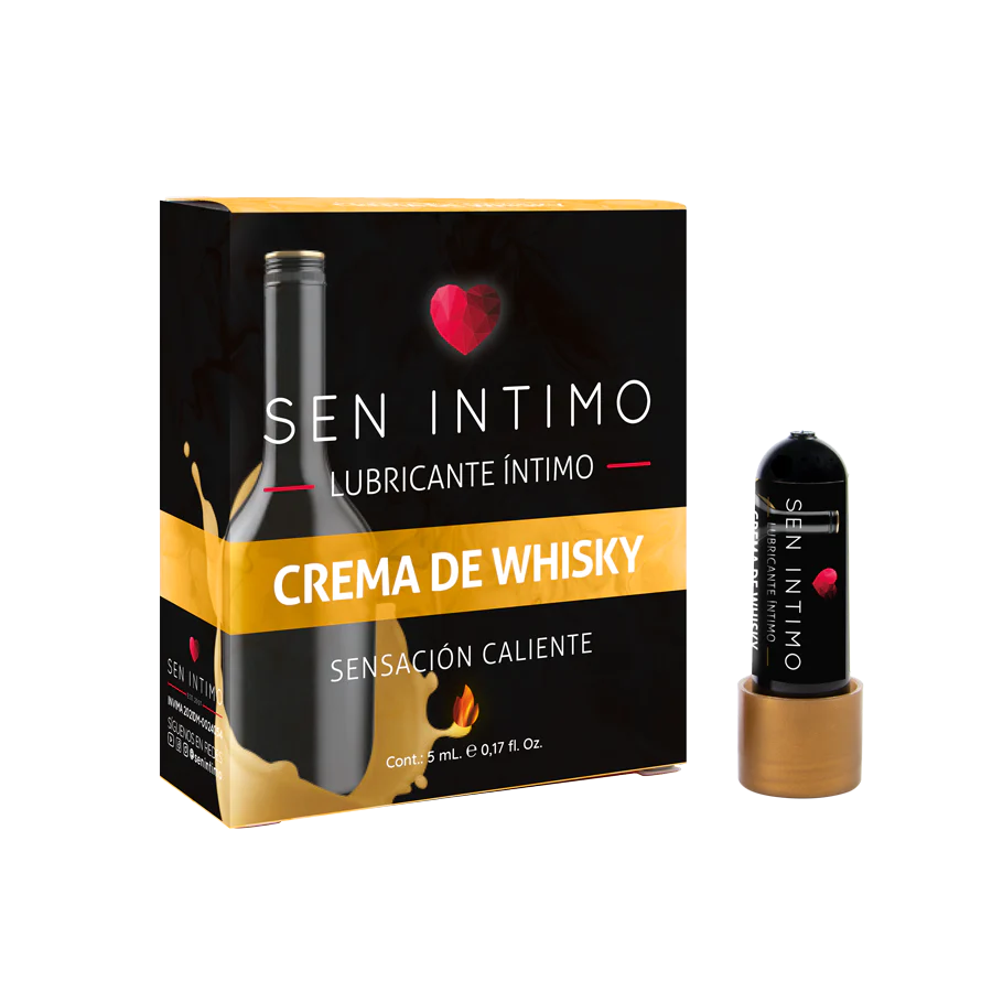 LUBRICANTE CREMA DE WHISKY X 5 ML SEN INTIMO