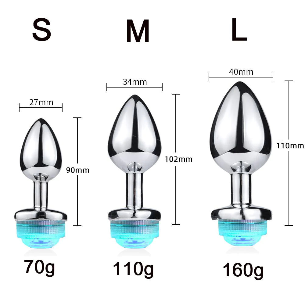 PLUG ACERO LED