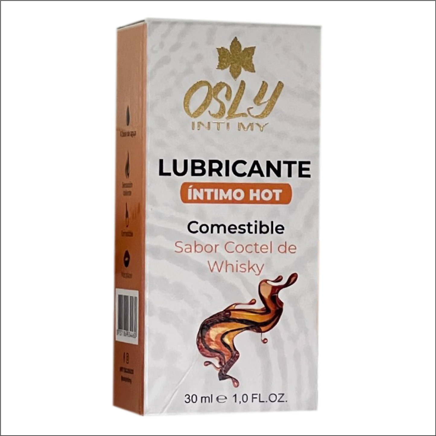 LUBRICANTE CALIENTE COCTEL DE WHISKY 30ML