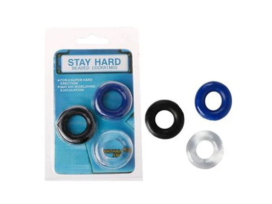SET ANILLO STAY HARD