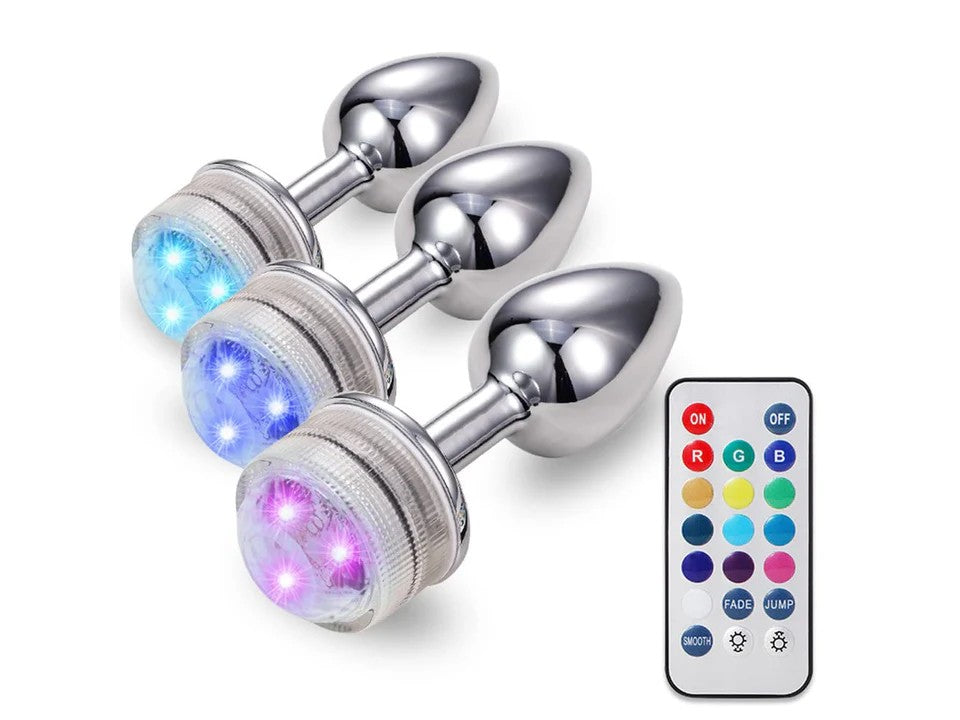 PLUG ACERO LED