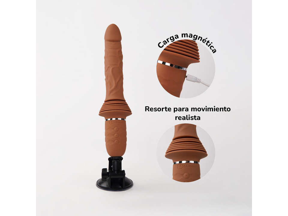 VIBRADOR REALISTA FLEXIA RAW PRO