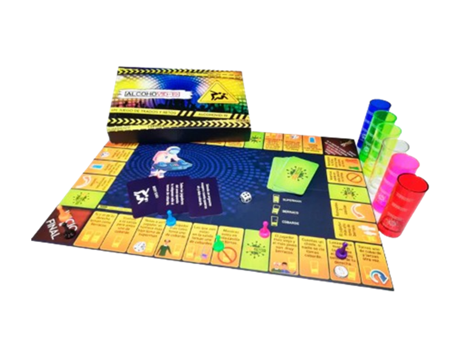 JUEGO DE MESA ALCOHOVID-19