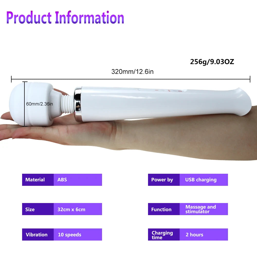 MASAJEADOR GRANDE USB