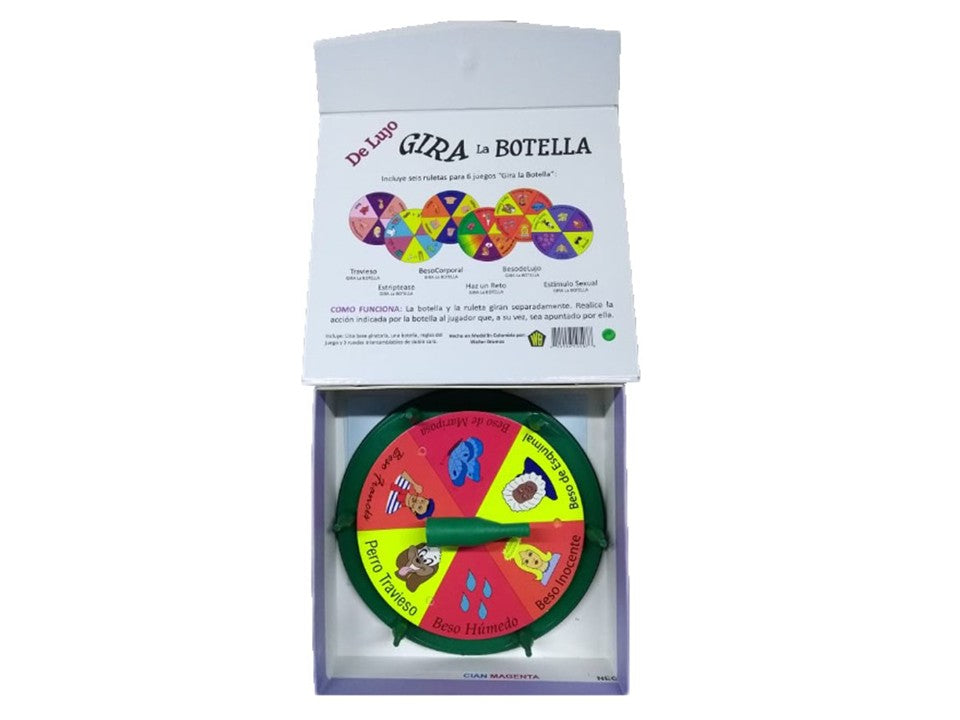 JUEGO GIRA LA BOTELLA