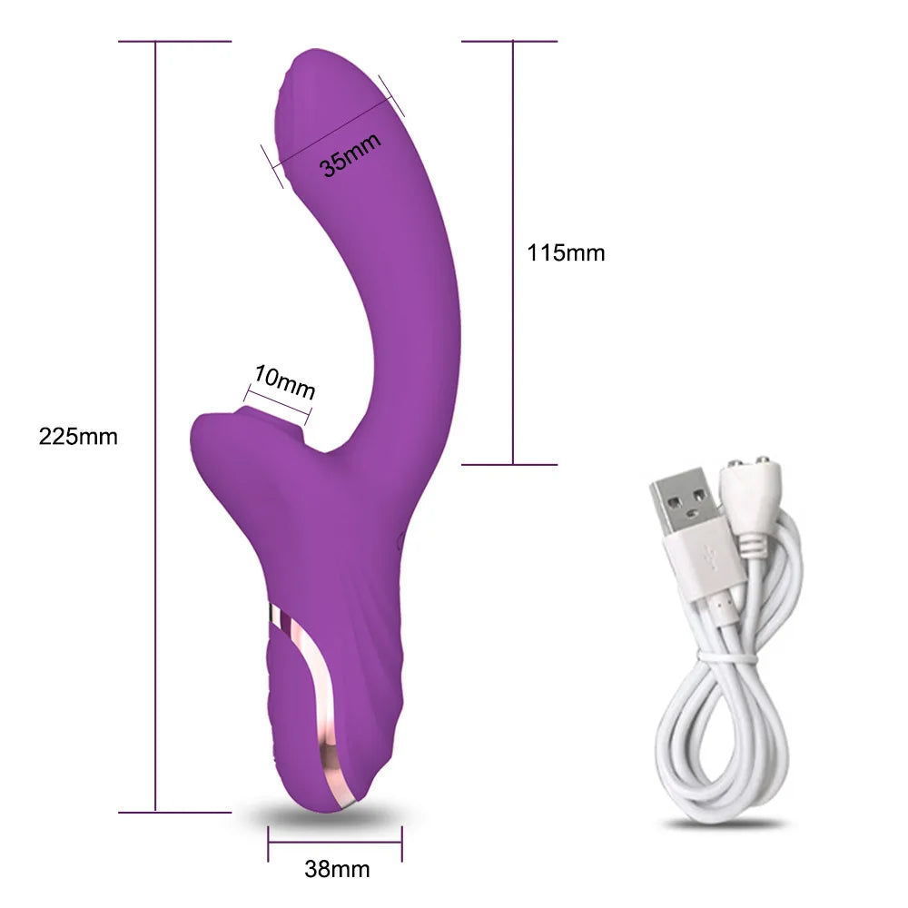 VIBRADOR SUCCIONADOR CAESAR