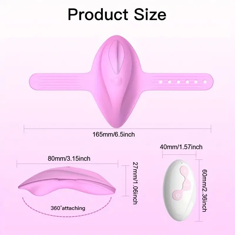 Vibrador Portátil Ajustable Ropa Interior