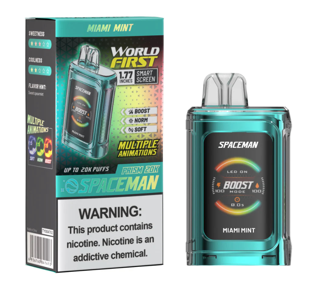 Spaceman 20K | 5% Nicotina 20,000 Puffs